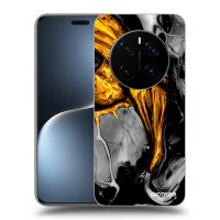 Silikónový prehľadný obal pre Honor Magic7 Pro 5G - Black Gold