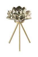 J-Line Dekoračný svietnik J-Line Flower Glass