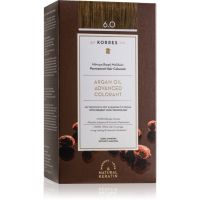 Korres Argan Oil перманентна фарба для волосся з екстрактом аграну відтінок 6.0 Dark Blonde 50 мл