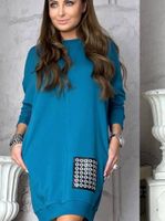 Turquoise tunic By o la la cxp0903. S62