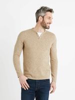 Celio Delano Pullover Beige