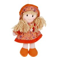 HM Studio Panenka hadrová, 20 cm Oranžová