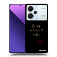Silikónový prehľadný obal pre Xiaomi Redmi Note 13 Pro+ 5G - Cursed
