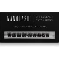 Nanolash DIY Eyelash Extensions Set zur Wimpernverlängerung für zu Hause Heartbreaker 36 St.