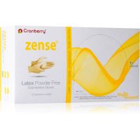 Cranberry Zense Natural rokavice iz lateksa brez pudra velikost M 50 kos