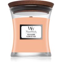 Woodwick Yuzu Blooms ароматна свещ с дървен фитил 85 гр.