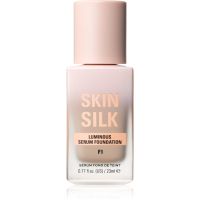 Makeup Revolution Skin Silk Serum Foundation ľahký make-up s rozjasňujúcim účinkom odtieň F1 23 ml