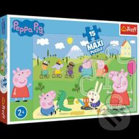 Prasátko Peppa / Veselý den MAXI - puzzle z kategorie Maxi dílky