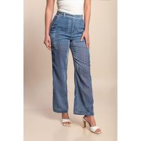 Große Größen Hose, Blau