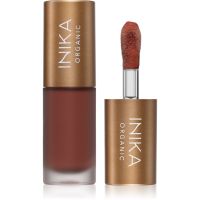 INIKA Organic Lip Oil Collagen + Squalane tónovací olej na pery s kolagénom odtieň Cinnamon 5 ml