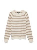 VERO MODA Pulover 'VMDOFFY'  boja pijeska / tamno bež