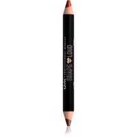 NYX Professional Makeup Lip Liner Duo Pride Line Loud Lippenstift + Lippenkonturenstift mit Matt-Effekt Farbton 02 - Trophy Fam