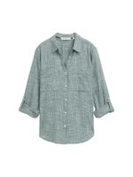 TOM TAILOR Bluza  žad / bijela