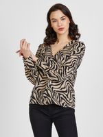 ONLY Victoria Bluse Braun