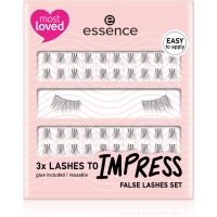 essence LASHES TO IMPRESS künstliche Wimpern vorteilhafte Packung