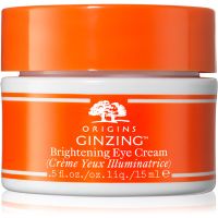 Origins GinZing™ Brightening Eye Cream posvetlitvena krema za predel okoli oči proti zabuhlosti in temnim kolobarjem odtenek Warm 15 ml