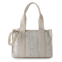 VALENTINO Shopper torba 'Candle '  boja pijeska / sivkasto bež