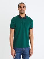 Celio Polo T-Shirt Grün