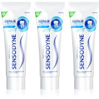 Sensodyne Repair & Protect Cool Mint Zahnpasta für empfindliche Zähne 3x75 ml