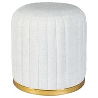 MID.YOU TABURETKA, textil, 43/46 cm