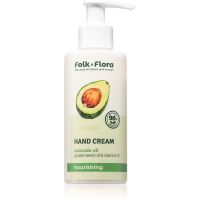 Folk & Flora Avocado Oil поживний крем для рук 150 мл