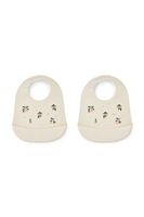 Liewood Detský podbradník Liewood Tilda Printed Silicone Bib 2-pak