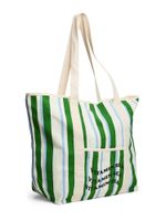 PIECES Shopper torba 'PCPANNA'  boja pijeska / svijetloplava / zelena / menta