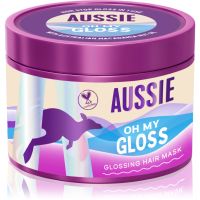 Aussie Oh My Gloss Glossing Hair Mask aufhellende, feuchtigkeitsspendende Maske für das Haar 500 ml