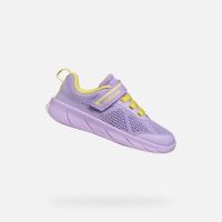 Dziecięce trampki Geox Foot-Run w kolorze fioletowym