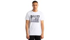 Dedicated T-shirt Stockholm Bike Wheelie Pánske - Tričká Dedicated - Biela - 18014-S - Size: S