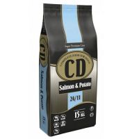 DELIKAN CD Salmon and Potato 24/11 15kg Kompletné superprémiové krmivo so lososom a zemiakmi vhodné pre psov stredných a veľkých plemien