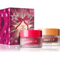 Makeup Revolution Xmas 2025 Juicy Peptide świąteczny zestaw prezentowy do ust