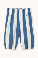 Tinycottons pantaloni de in pentru copii LIGHT NAVY STRIPES BABY PANT