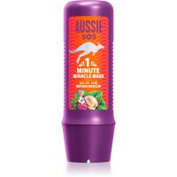 Aussie 1 Minute Miracle Repair Rescue Intensiv nährende Maske für trockenes und beschädigtes Haar 250 ml