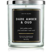 Bath & Body Works Dark Amber & Oud sveča 227 g