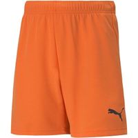 Puma TEAMRISE SHORT JR Спортни шорти за момчета, оранжево, размер