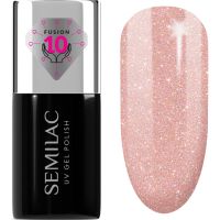 Semilac UV Hybrid Extend Care 5in1 gel lak za nohte s hranilnim učinkom odtenek 804 Glitter Soft Beige 7 ml