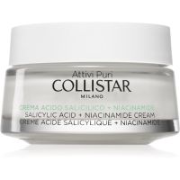 Collistar Attivi Puri Salicylic Acid + Niacinamide crema calmanta cu acid salicilic 50 ml