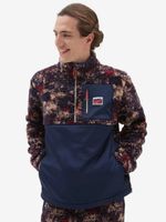 Vans Outdoor Club Quarter Zip Sweatshirt Blau