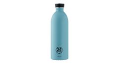 24 Bottles Urban Bottle Powder Blue 1000ml Unisex - Flaše 24Bottles - Modrá - UB_050_565-One-size - Size: One size