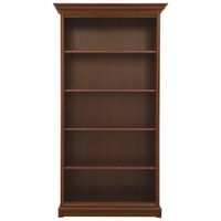 Landscape NÁSTENNÁ KNIŽNICA, farba gaštana, 110/204,5/43 cm