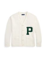 Polo Ralph Lauren Kardigan  boja pijeska / tamno zelena