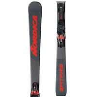 Nordica SPITFIRE DC 74 PRO + FDT XCELL 12 GW Ски за спускане, тъмносиво, размер