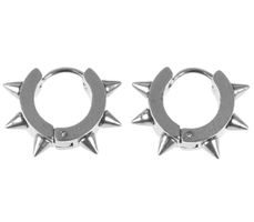 kolczyki Silver Spikes