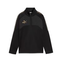 PUMA KING Fußball-Trainingsoberteil Winter Teenager, Kleidung, Schwarz, 13-14Y