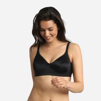 PLAYTEX ESSENTIAL SUPPORT SOFT CUP BRA BRA - Women's underwire bra - black