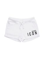 Logo Print Cotton Sweat Shorts