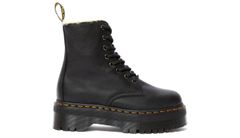 Dr. Martens Jadon Faux Fur Lined platform boots Unisex - Încălțăminte Dr. Martens - Negru - DM25637001-8 - Size: 8