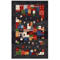 Novel VLNENÝ KOBEREC, 160/230 cm, antracitová