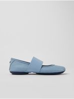 Blue women's leather ballet flats Camper - Women